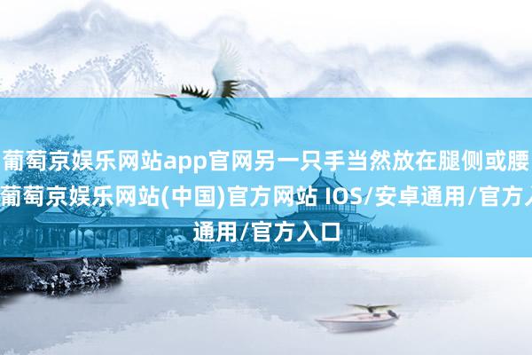 葡萄京娱乐网站app官网另一只手当然放在腿侧或腰间-葡萄京娱乐网站(中国)官方网站 IOS/安卓通用/官方入口