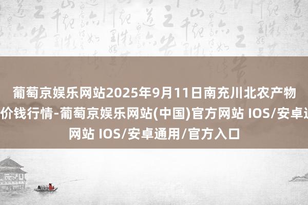 葡萄京娱乐网站2025年9月11日南充川北农产物往复有限公司价钱行情-葡萄京娱乐网站(中国)官方网站 IOS/安卓通用/官方入口
