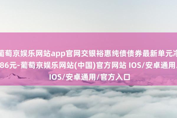 葡萄京娱乐网站app官网交银裕惠纯债债券最新单元净值为1.1286元-葡萄京娱乐网站(中国)官方网站 IOS/安卓通用/官方入口