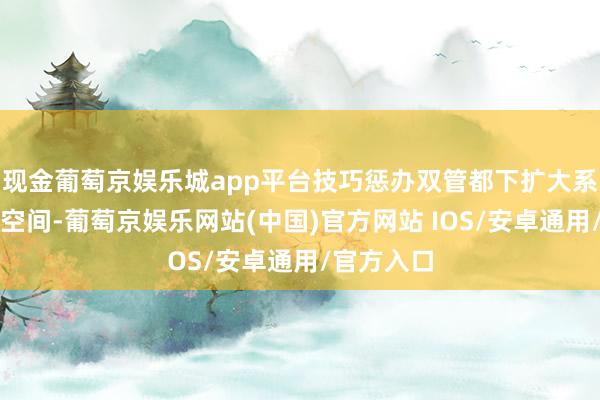 现金葡萄京娱乐城app平台技巧惩办双管都下扩大系统的调理空间-葡萄京娱乐网站(中国)官方网站 IOS/安卓通用/官方入口
