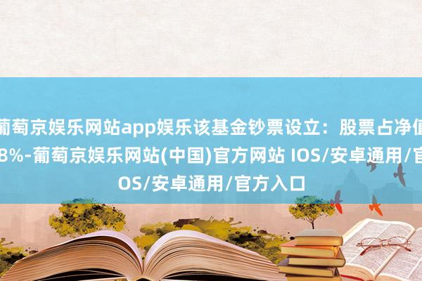 葡萄京娱乐网站app娱乐该基金钞票设立:股票占净值比65.48%-葡萄京娱乐网站(中国)官方网站 IOS/安卓通用/官方入口