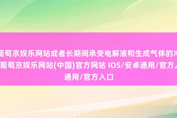 葡萄京娱乐网站或者长期间承受电解液和生成气体的冲击-葡萄京娱乐网站(中国)官方网站 IOS/安卓通用/官方入口